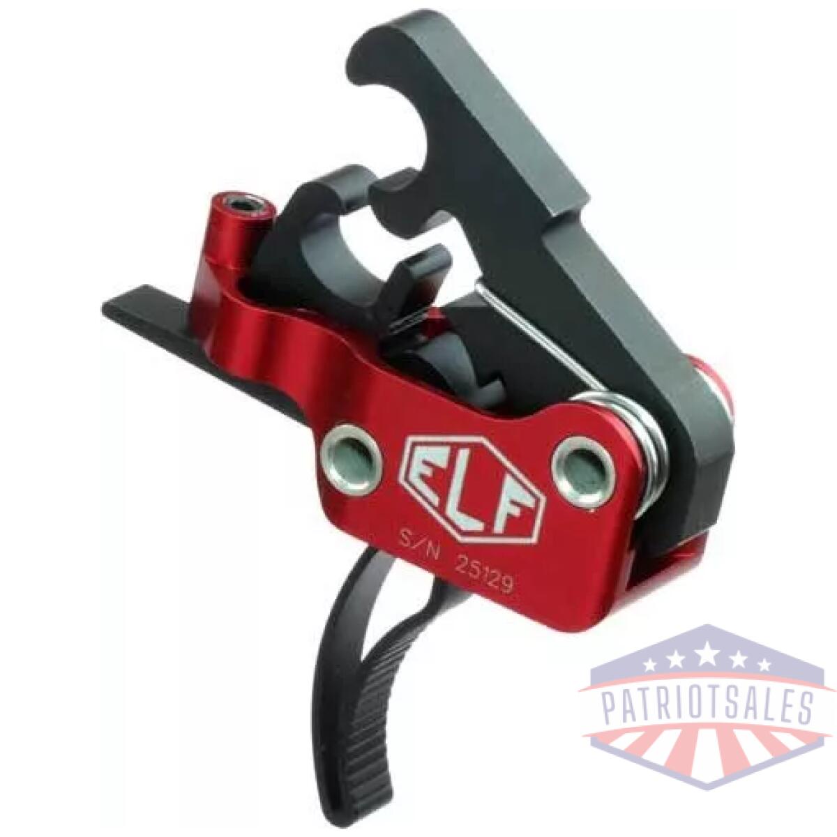 Matchc_1 - elftmann trigger ar-15 match - curved adjustable 2. 75-4lbs. - matchc 1