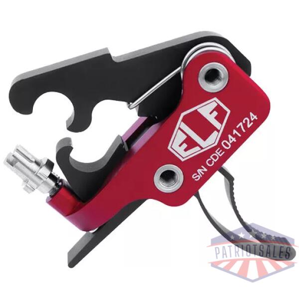 ELFTMANN TRIGGER AR-15 MATCH - PRO CURVED FNGR ADJ 2.75-4LBS