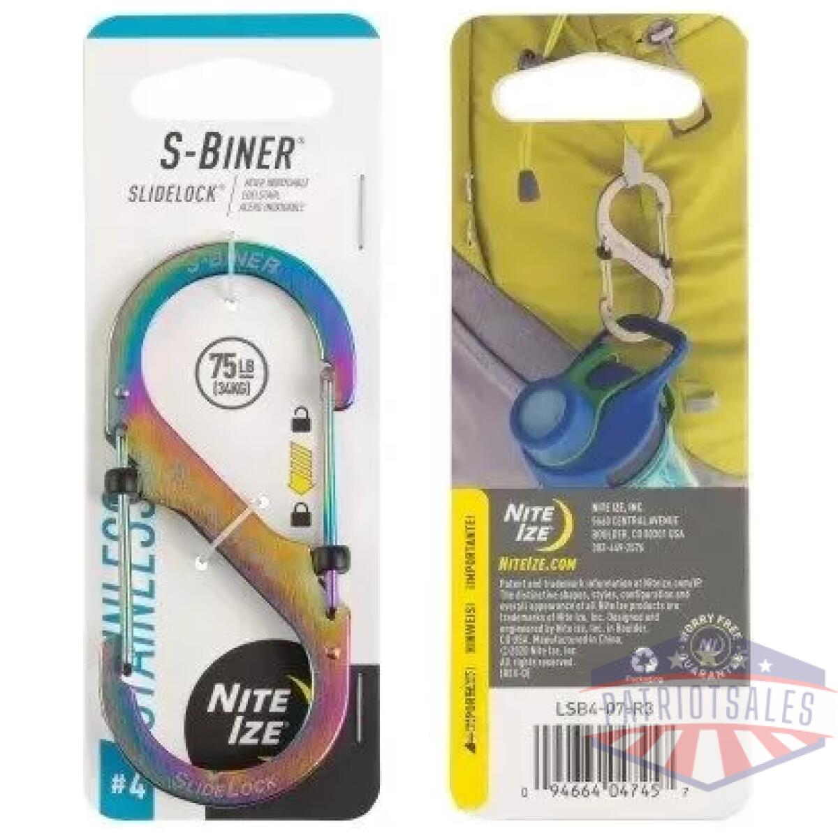 Nilsb4-07-r3. Webp - s-biner stainless steel slidelock - nilsb4 07 r3