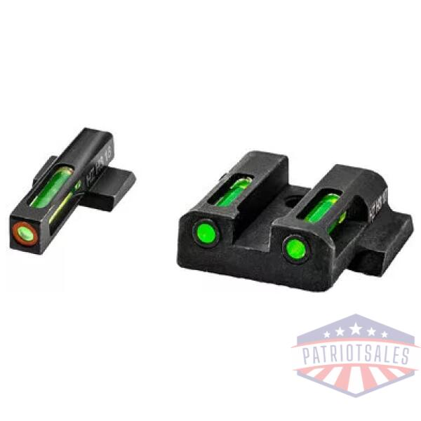 HIVIZ LITEWAVE H3 NS S&W M&P G/G OR
