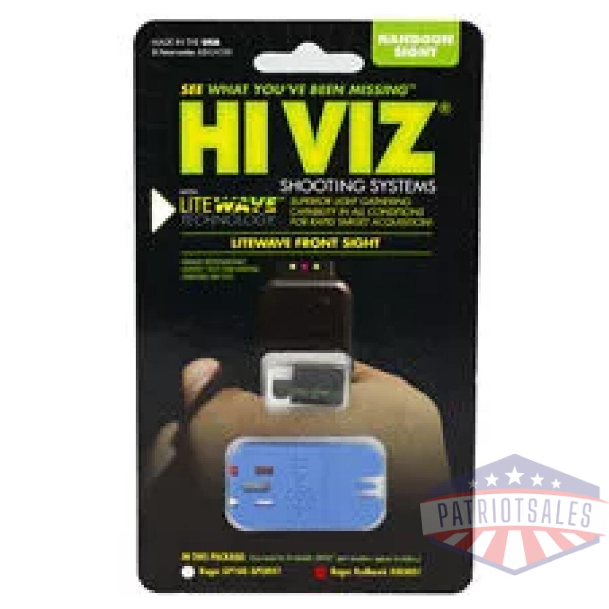 Nprhlw01_1. Webp - hiviz red hawk front sight - nprhlw01 1
