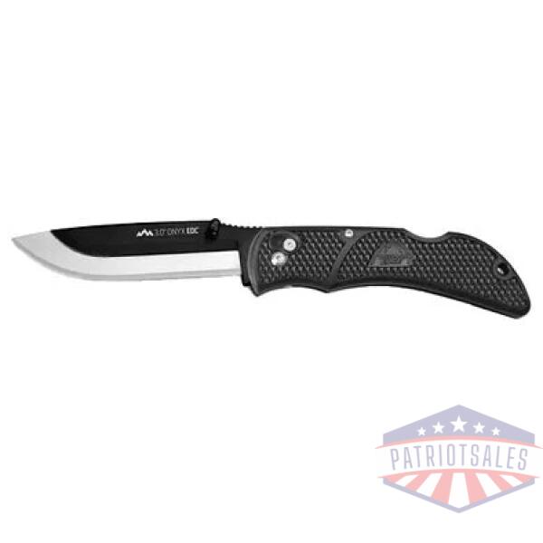 OD EDGE RAZOR ONYX 3" FLDR BLK