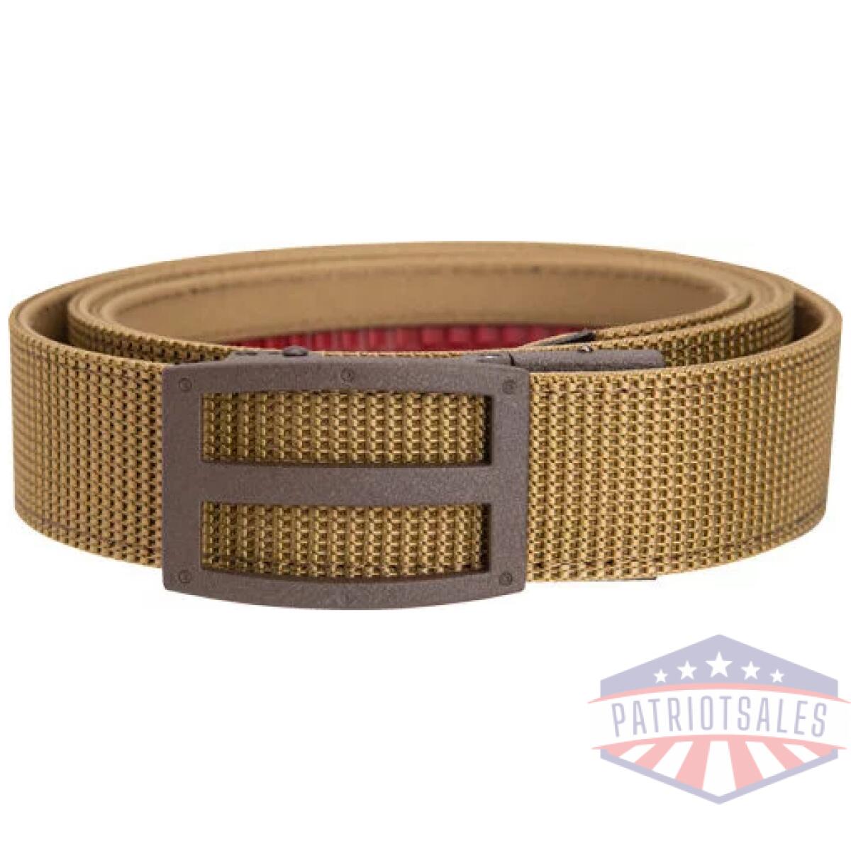 Pcs2122 - nexbelt titan edc gun belt - 1. 5" coyote up to 50" waist - pcs2122