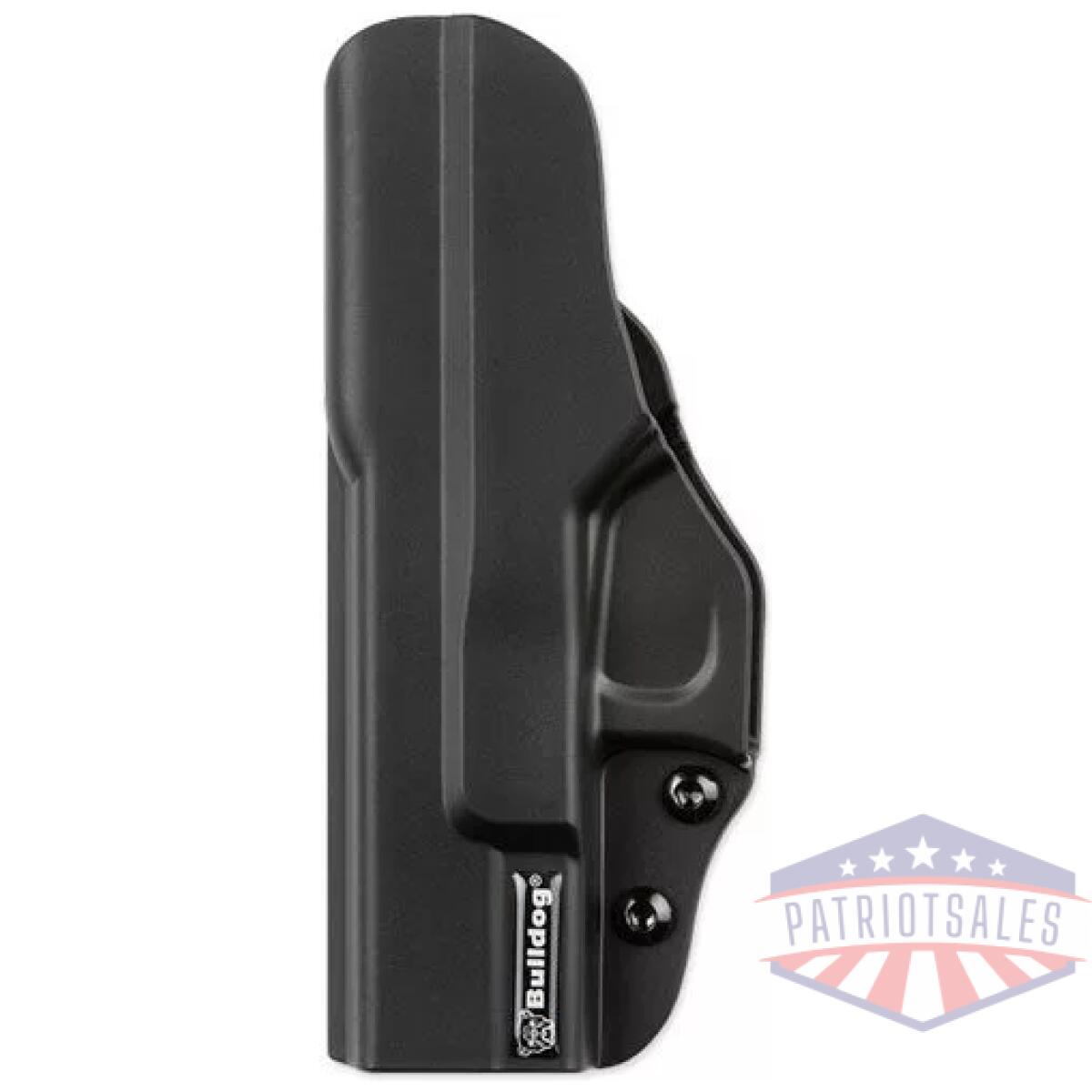 Piptg3 - bulldog polymer iwb holster - rh taurus g3 series black - piptg3
