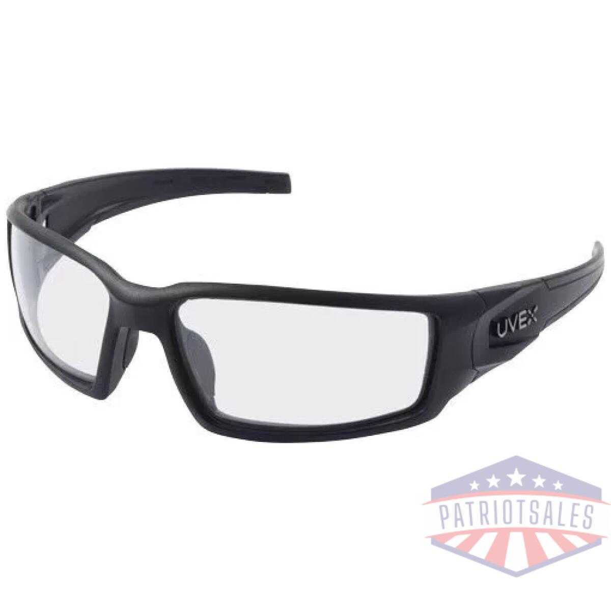 R02220_1 - howard leight hypershock - glasses black frame/clear lens - r02220 1