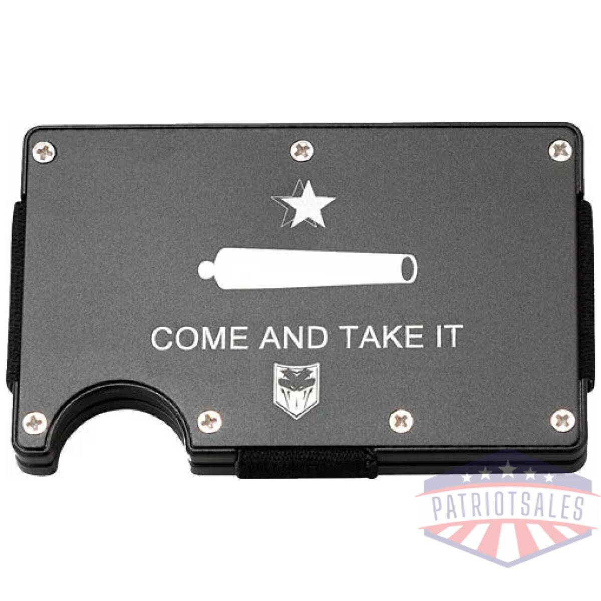 Rfidcnt - cobratec rfid come and take it - aluminum wallet & money clip - rfidcnt
