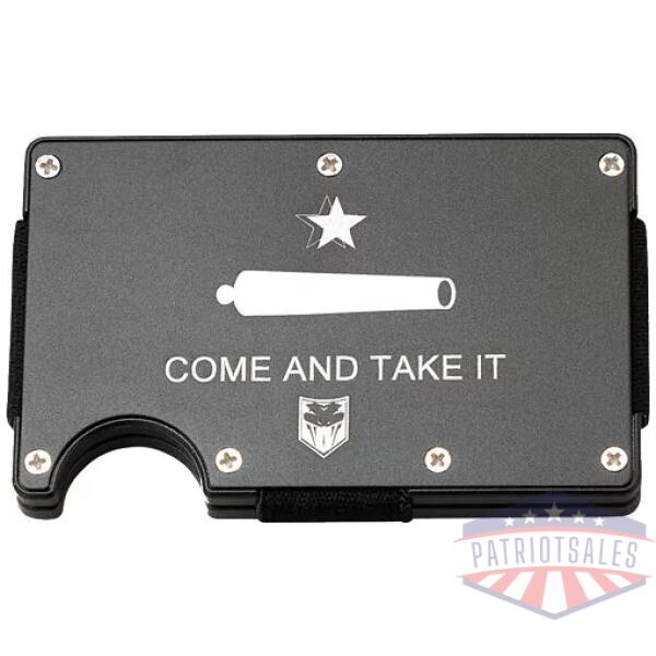 COBRATEC RFID COME AND TAKE IT - ALUMINUM WALLET & MONEY CLIP