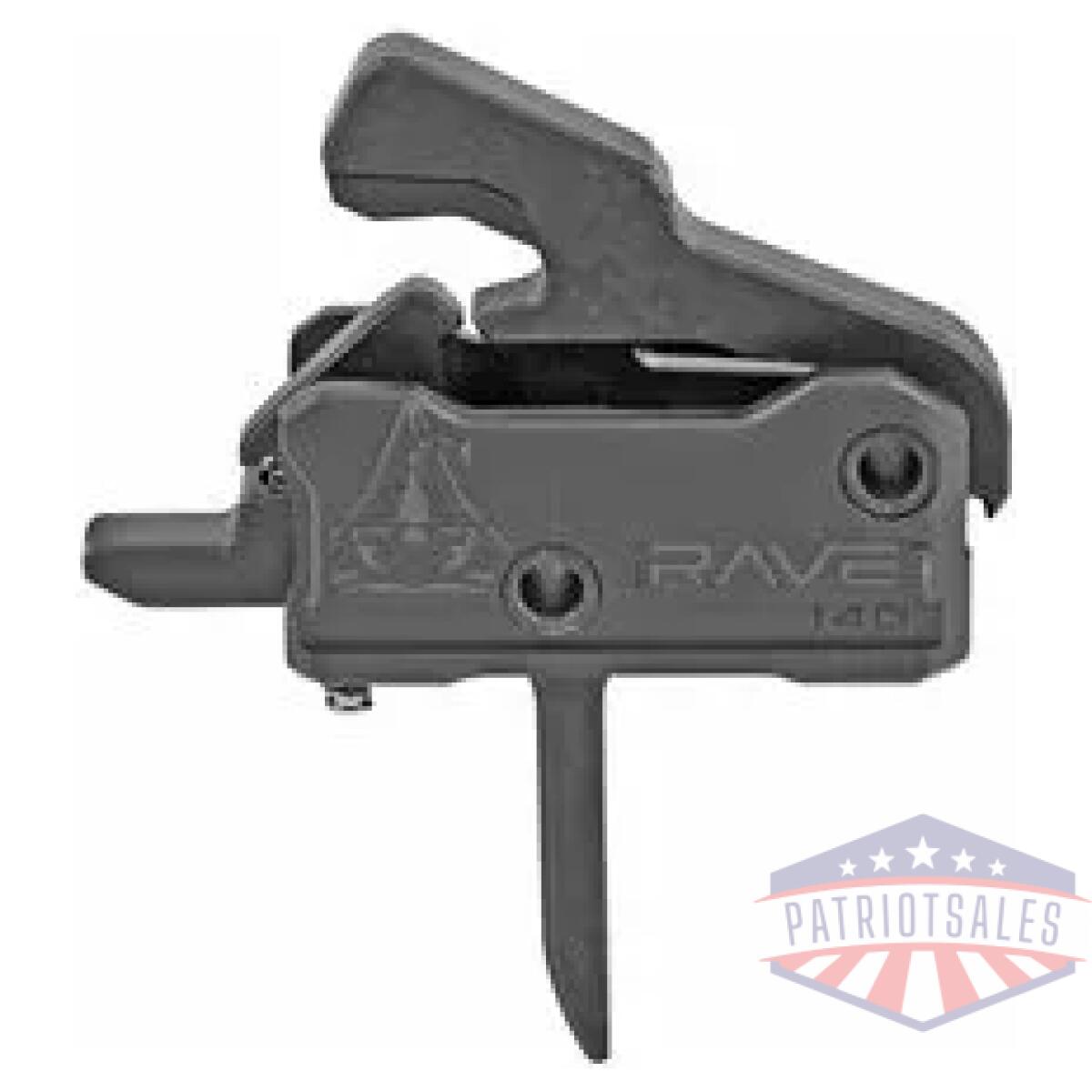 Risera-r140f-blk_1. Webp - rise rave spr sprtng trggr flat blk - risera r140f blk 1