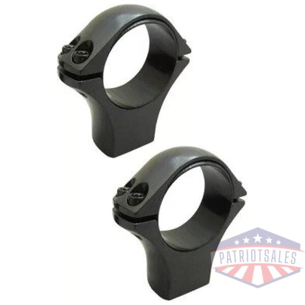 SAKO OPTILOCK RINGS - 1" TUBE HIGH BLACK