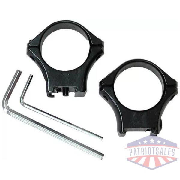 SAKO RING MOUNTS TRG-S - OPTILOCK 30MM TUBE X-LOW BLACK