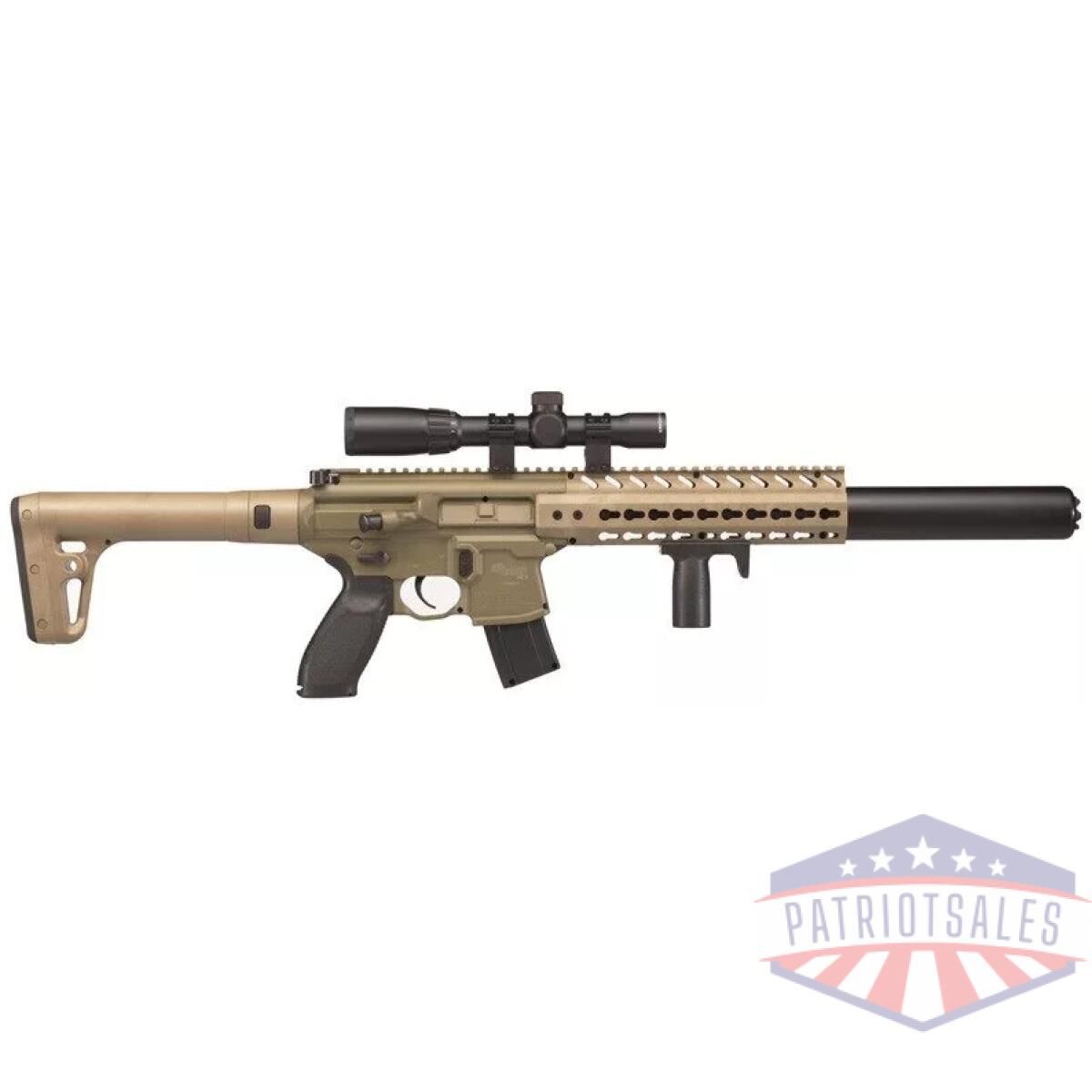 S9360 - sig air-mcx-scope-177-88g-30- fde. 177 co2 30rd w/1-4x24 - s9360