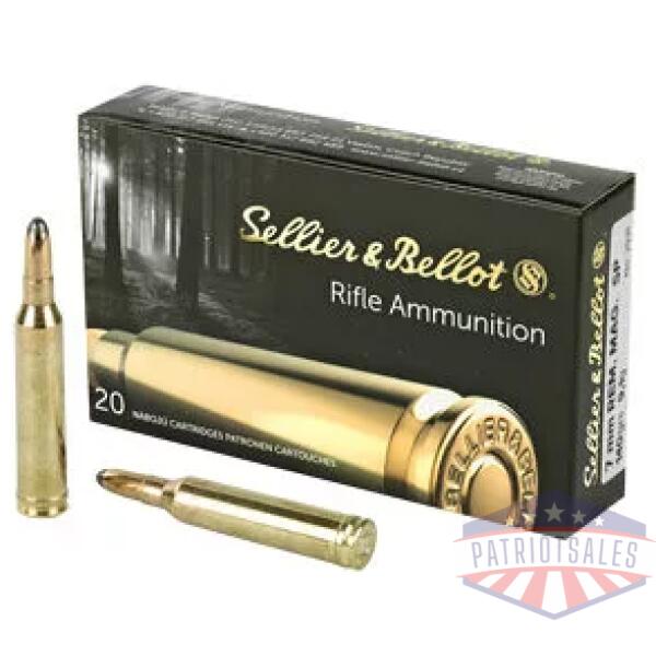 S&B 7MM REM 140GR SP 20/400