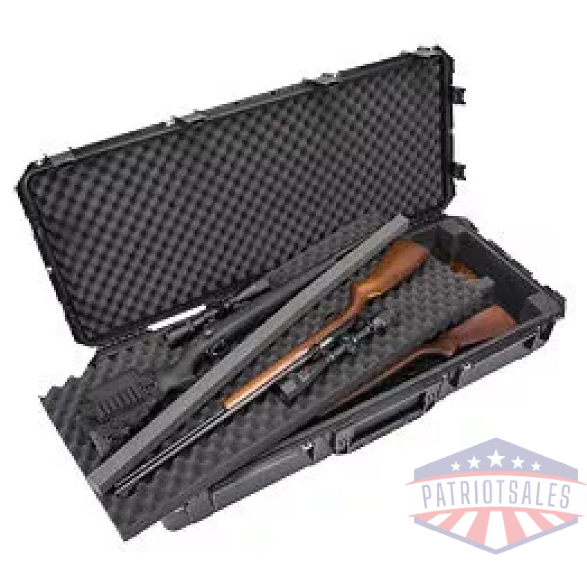 Skb3i-4719-db_1. Webp - skb i-series dbl bow/rifle case blk - skb3i 4719 db 1