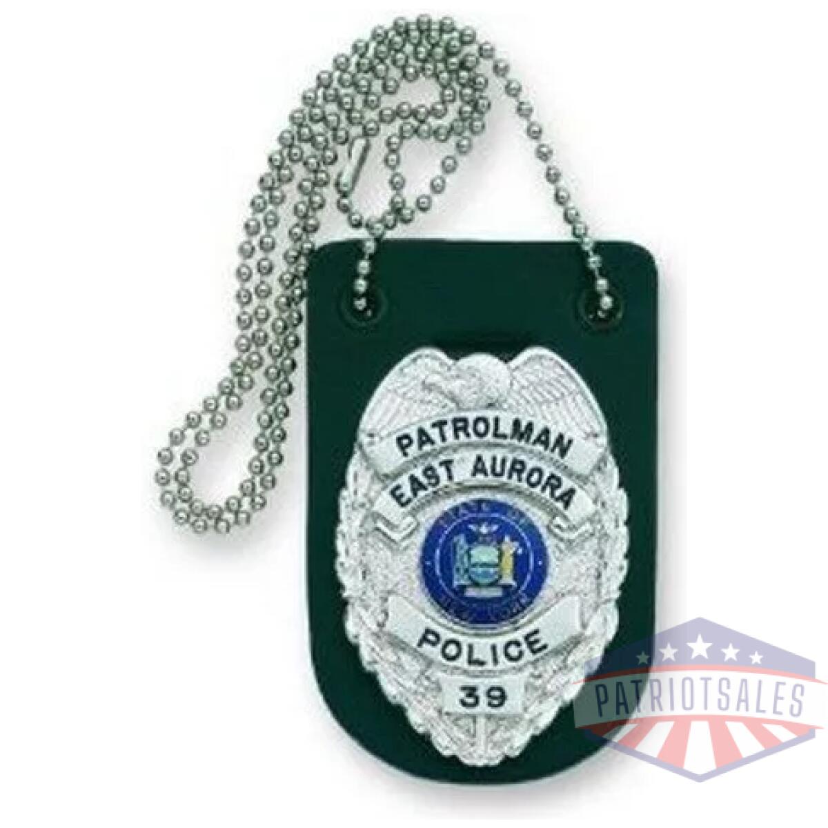 Slc-71900-0002 - badge holder for neck w/chain - slc 71900 0002
