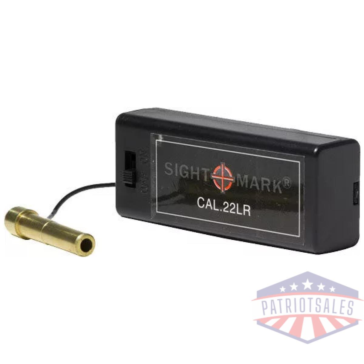 Sm39021 - sightmark laser boresight. 22 - lr red w/battery and case - sm39021