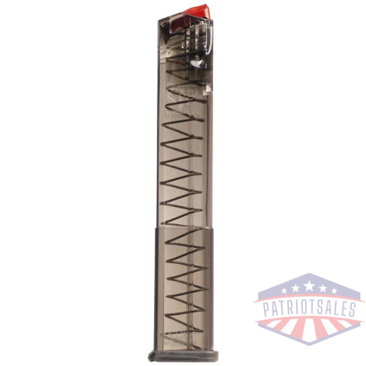 Smksg932030 - ets magazine sig p320 9mm 30rd - extended carbon smoke - smksg932030