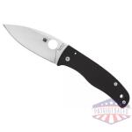 SPYDERCO BODACIOUS BLK/SLV S30V