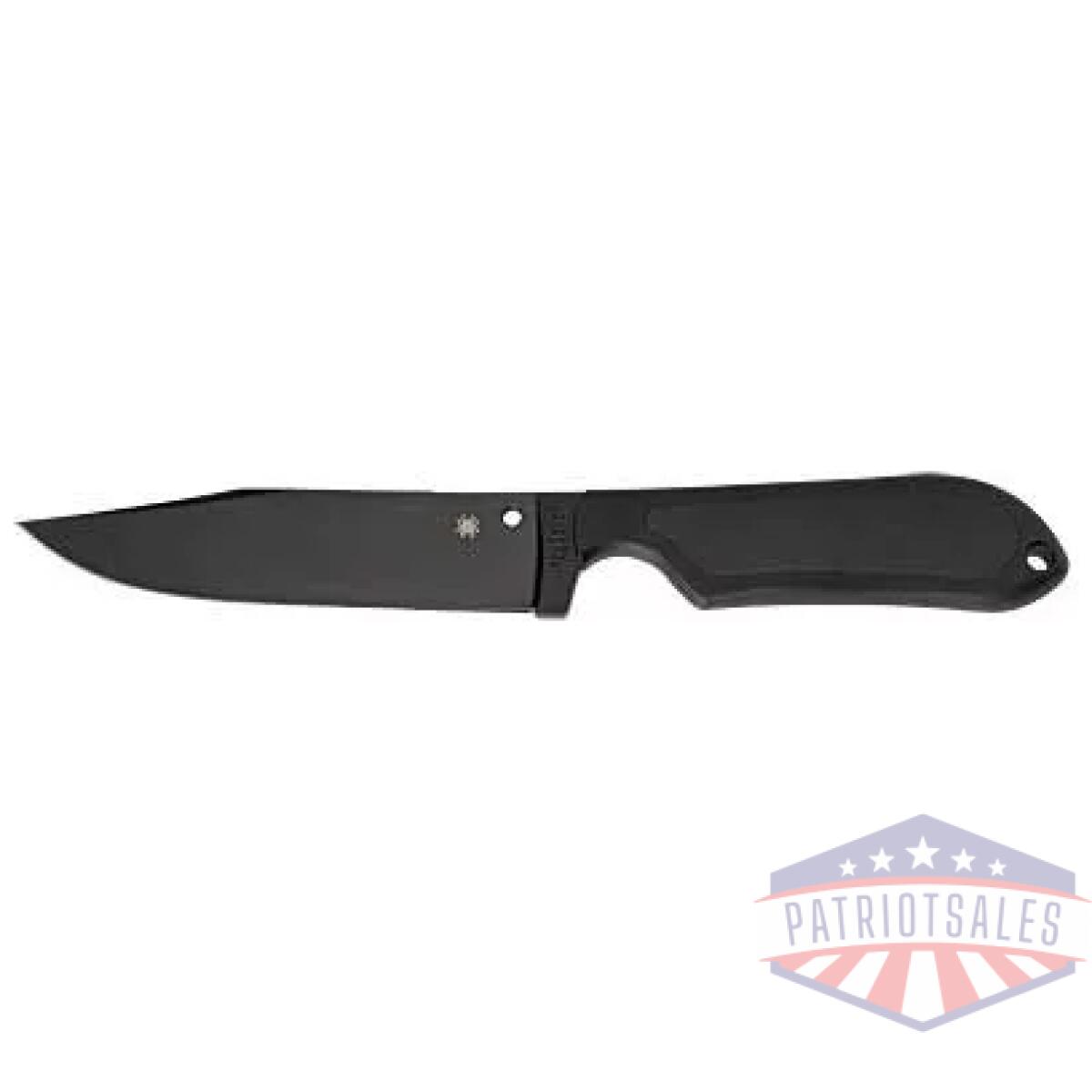 Spyfb04pbb_1 - spyderco street bowie blk blade - spyfb04pbb 1