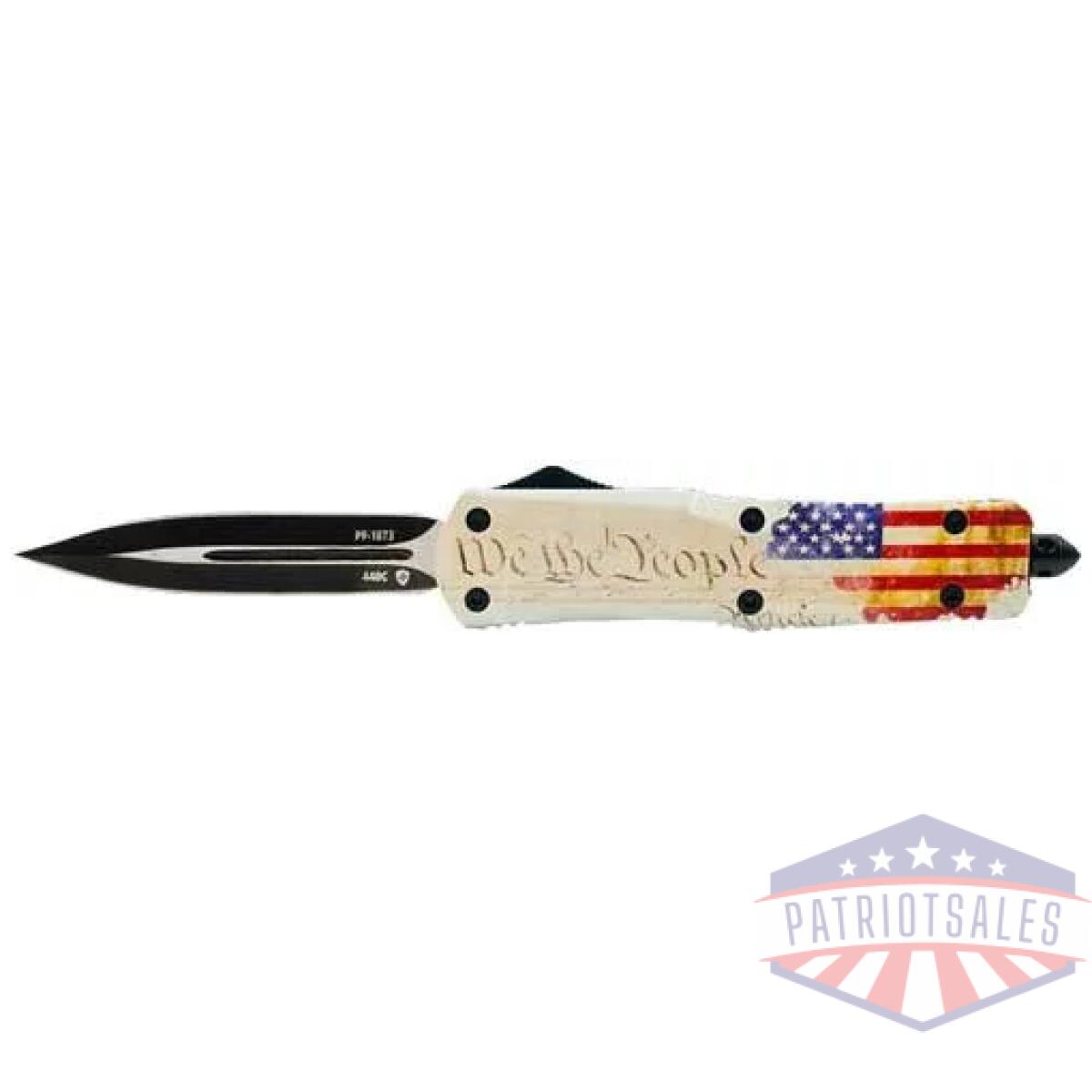 Swtp131_1 - templar knife small otf we the - people 2. 75" black dagger - swtp131 1