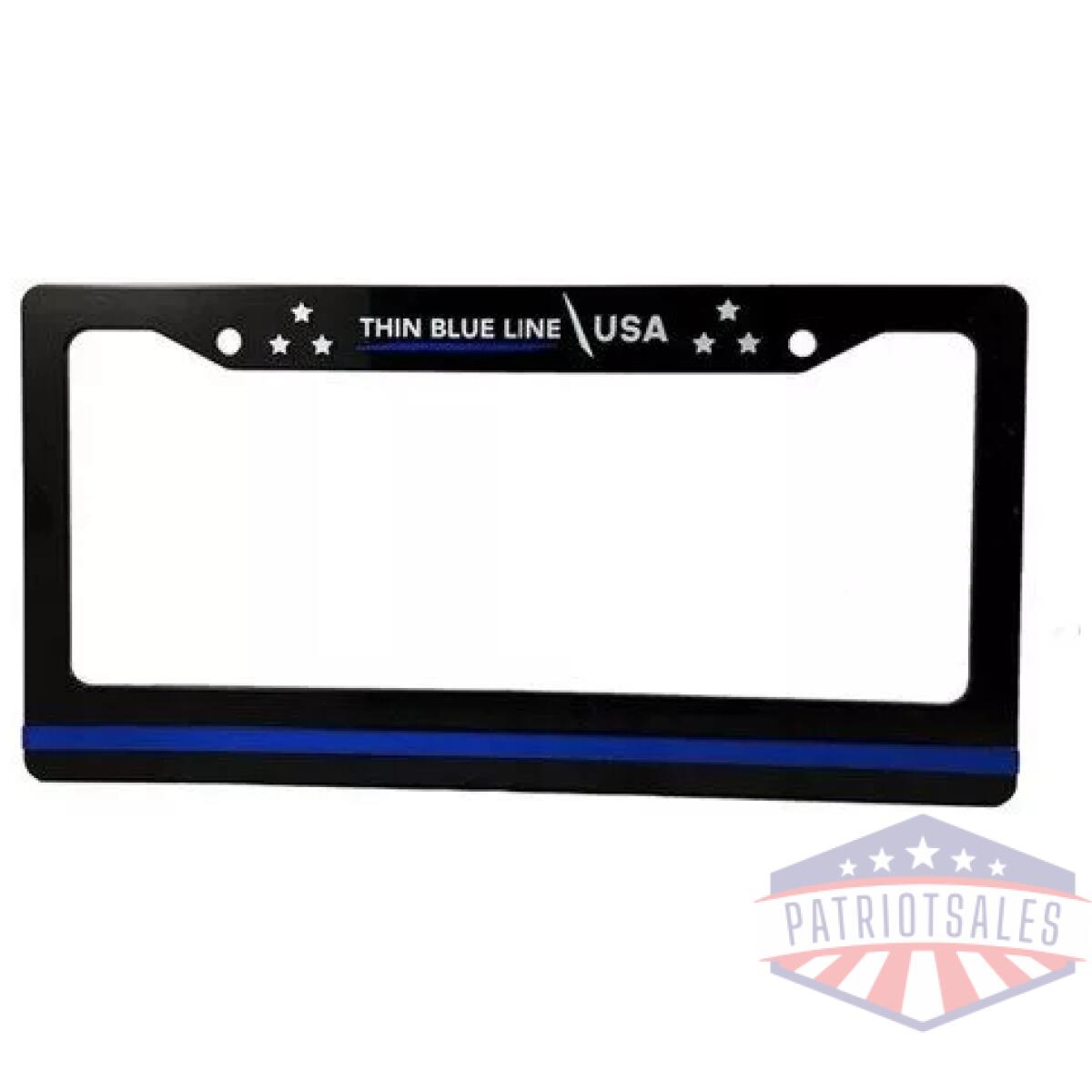 Tbl-am-lpf - license plate frame - thin blue line - tbl am lpf