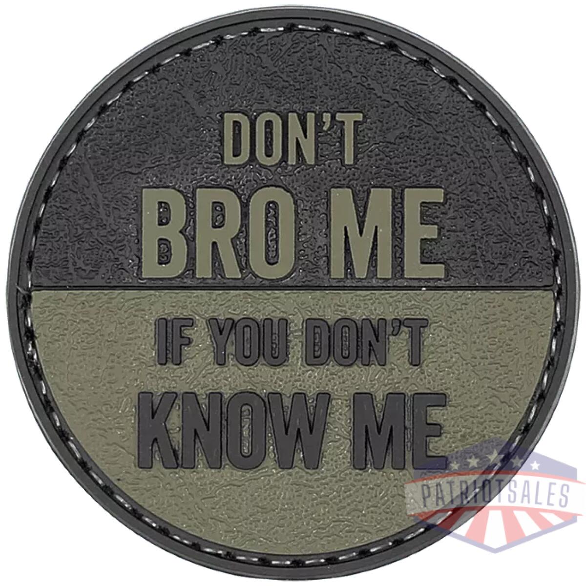 Tsp-6601000 - don't bro me morale patch - tsp 6601000
