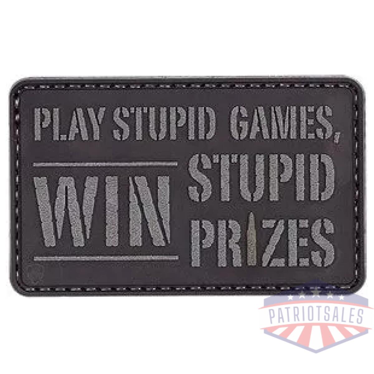 Tsp-6657000 - stupid games morale patch - tsp 6657000