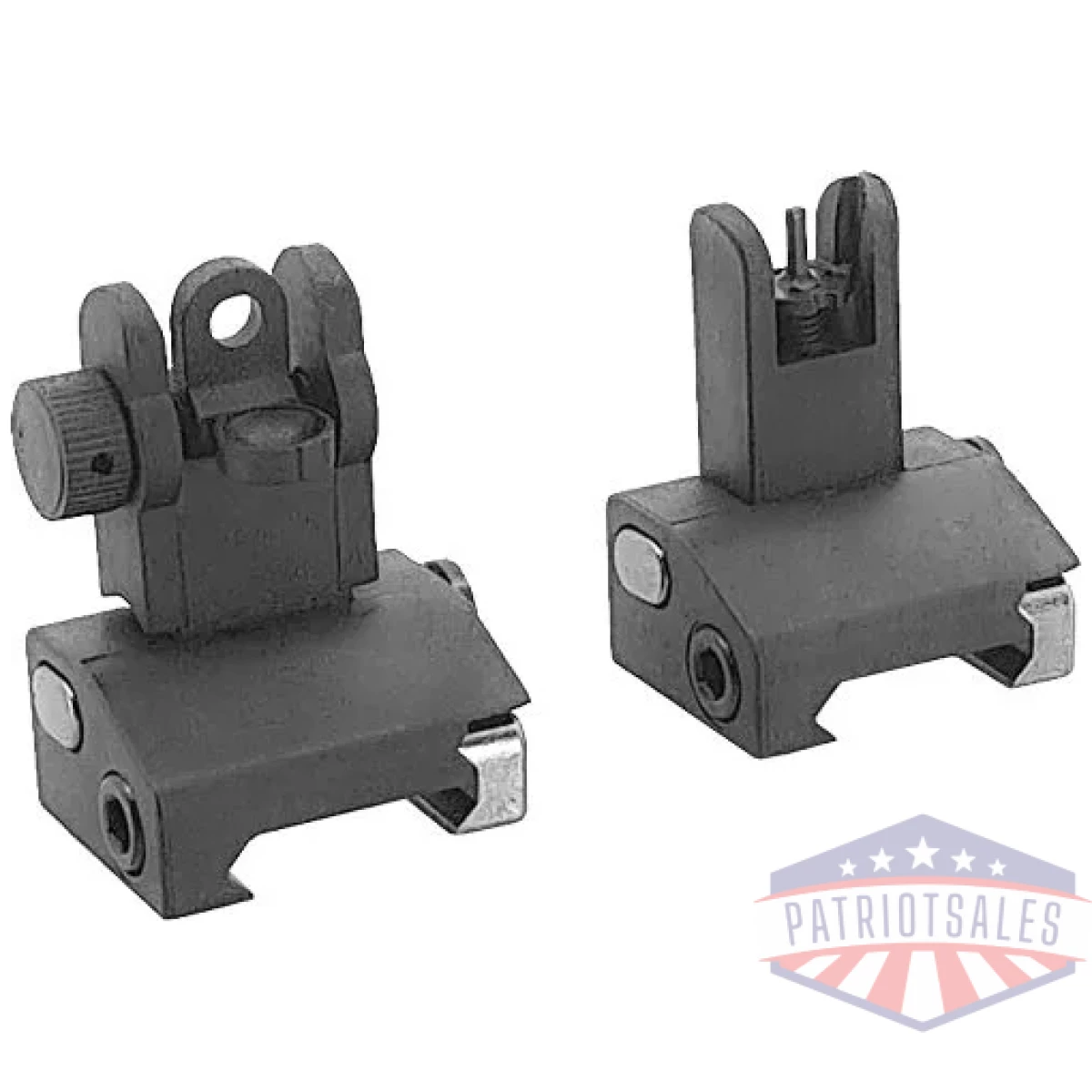 Tsps7b - je flip-up front and rear - polymer sight set black - tsps7b
