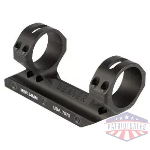 WEAVER 34MM FIXED MSR MOUNT MATTE