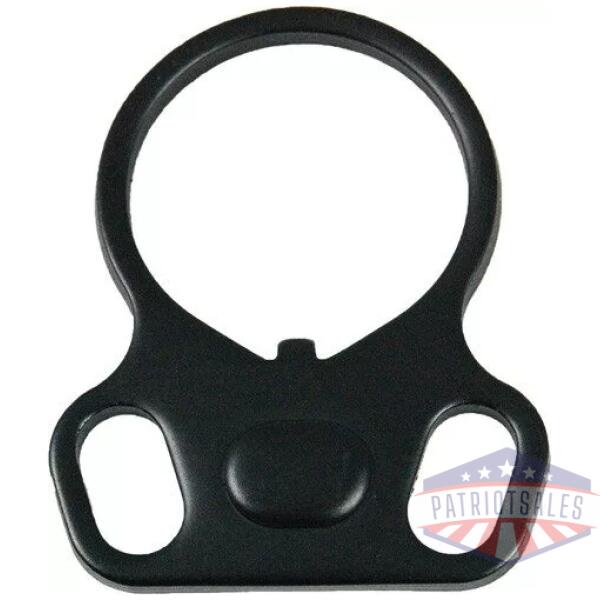 GUNTEC AR15 SINGLE POINT SLING - ADAPTER AMBI BLACK