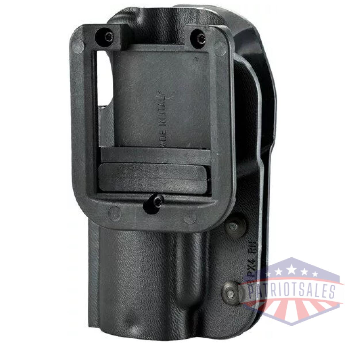 E00815_back - beretta belt holster px4 full - size rh polymer black - e00815 back