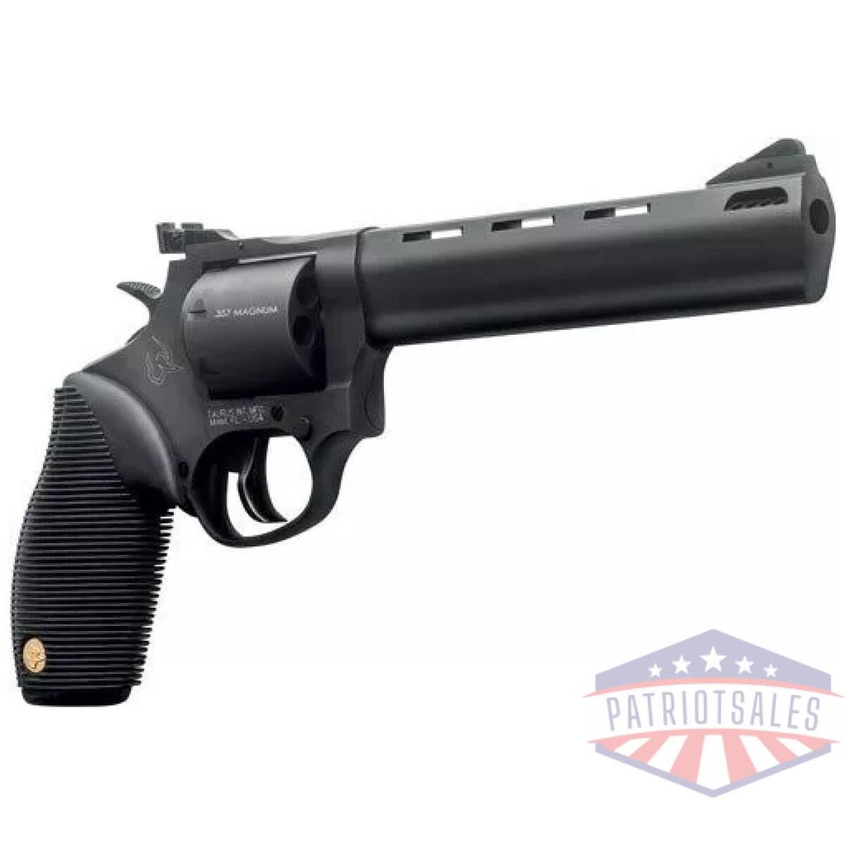 G2692061_angle_r - taurus 692 38/357/9mm 6. 5" adj - 7-shot ported matte blk ribber - g2692061 angle r