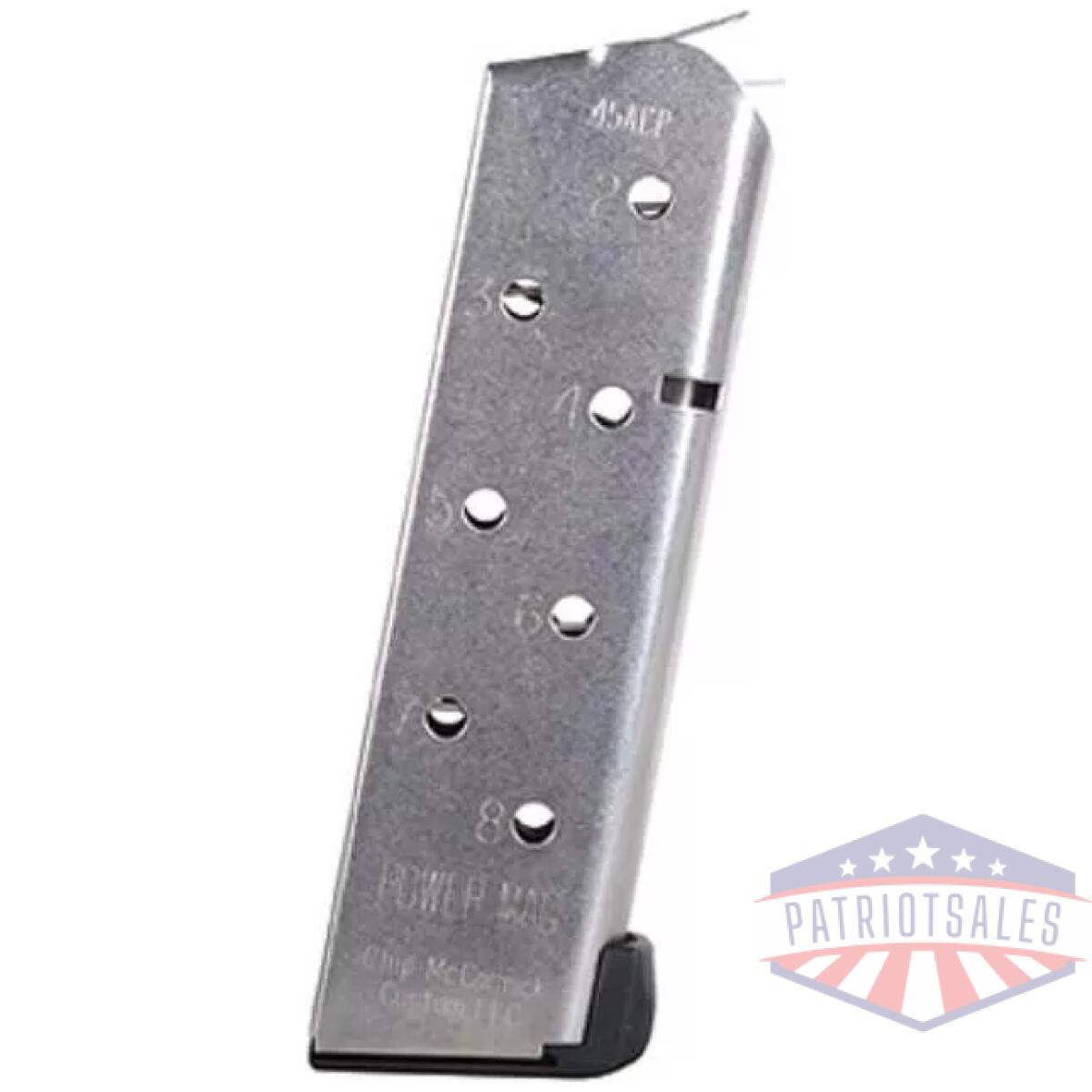 Https3a2f2fmedia. Chattanoogashooting. Com2fimages2fproduct2fcf141322fcf14132_1. Webp - chip mccormick 1911 compact power mag handgun magazine stainless steel. 45 acp 8/rd - https3a2f2fmedia. Chattanoogashooting. Com2fimages2fproduct2fcf141322fcf14132 1