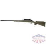 CVA Cascade XT left Hand Rifle 7 PRC 2rd Capacity 22" Threaded Cerakote Black Barrel OD Green/Black Web Stock Pic Rail