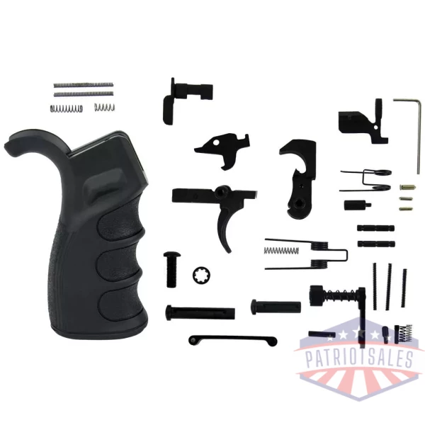 TacFire AR-15 Lower Parts Kit / A2 Grip (Made in the USA)