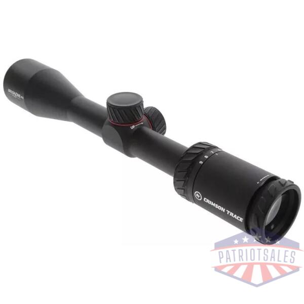 Crimson Trace Brushline Pro Rifle Scope - 3-9x40mm 1" SFP Plex