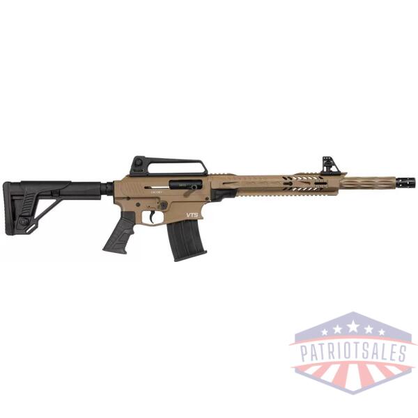 Escort DF12 Shotgun 12ga 5rd Magazine 18" Barrel FDE