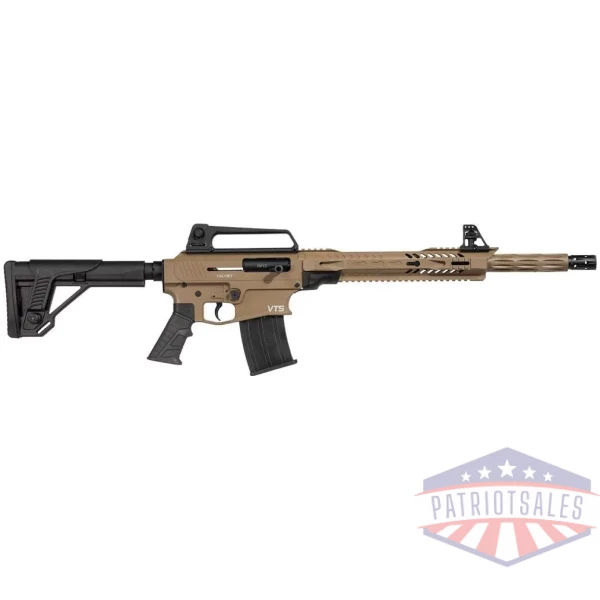Escort DF12 Shotgun 12ga 5rd Magazine 18" Barrel FDE