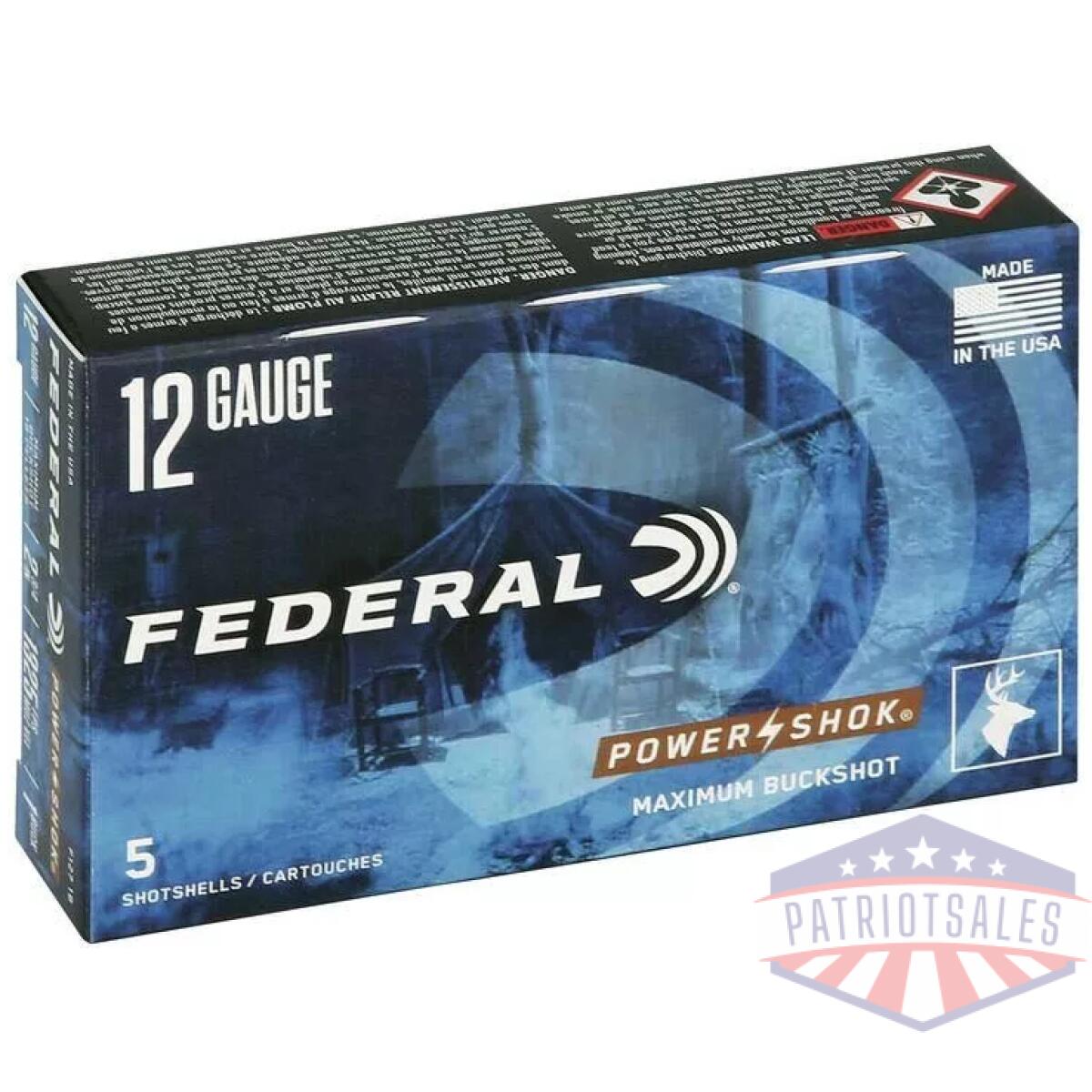 Https3a2f2fmedia. Chattanoogashooting. Com2fimages2fproduct2ffaf1271b2ffaf1271b-1 - federal power-shok buckshot 12 ga 2-3/4" 16 pellets 1325 fps #1b 5/ct - https3a2f2fmedia. Chattanoogashooting. Com2fimages2fproduct2ffaf1271b2ffaf1271b 1
