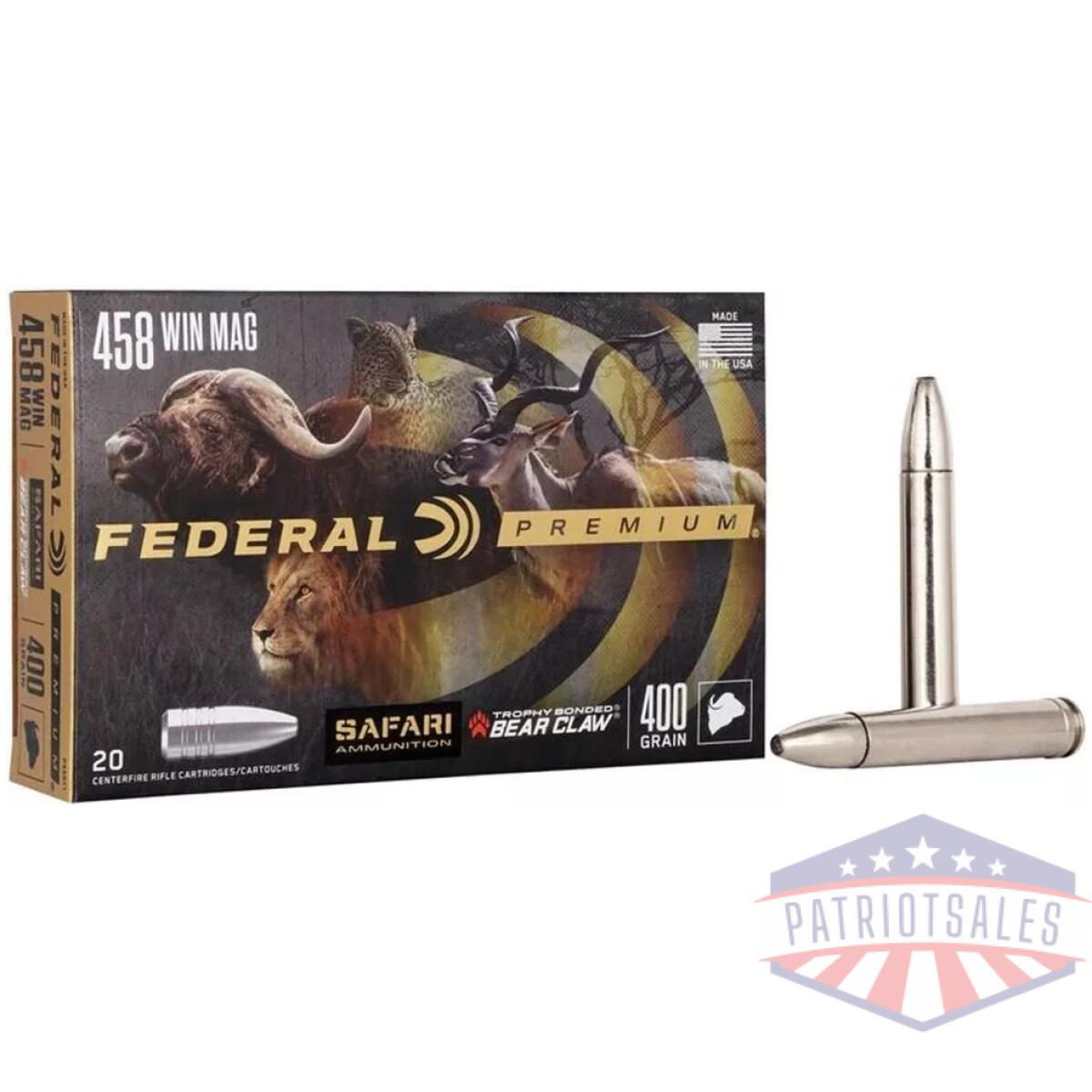 Https3a2f2fmedia. Chattanoogashooting. Com2fimages2fproduct2ffap458t12ffap458t1-1. Webp - federal premium cape-shok rifle ammunition. 458 win mag 400 gr tbbc 2250 fps - 20/ct - https3a2f2fmedia. Chattanoogashooting. Com2fimages2fproduct2ffap458t12ffap458t1 1