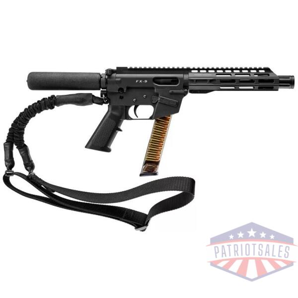Freedom Ordnance FX9 Handgun 9mm Luger 31rd Glock Style Magazine 8" Barrel Black with Sling