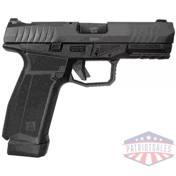 Arex Delta Gen 2 X OR Handgun 9mm Luger 17(1)&19(1)rd Magazines 4" Barrel Black