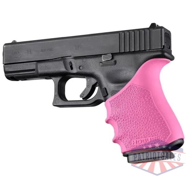 Hogue HandAll Beavertail Grip Sleeve Glock 19 23 32 38 Gen 3-4  Pink