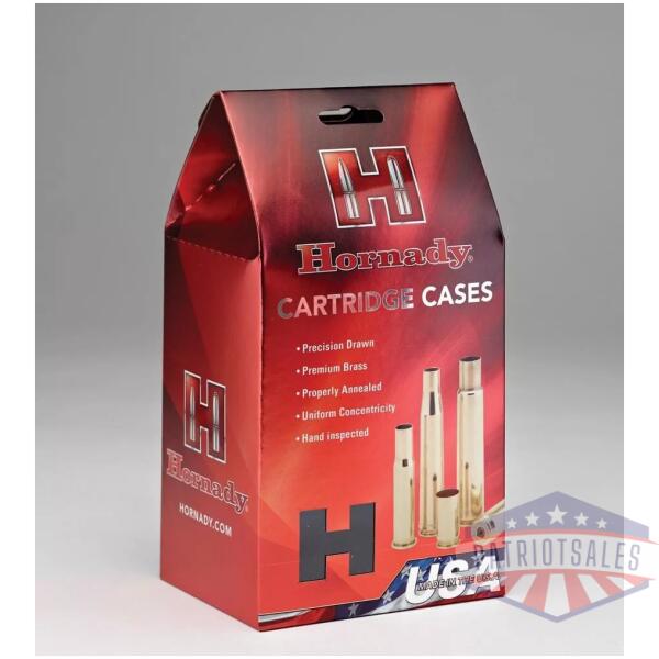 Hornady Unprimed brass rifle Cartridge Cases .22 Hornet 50/ct