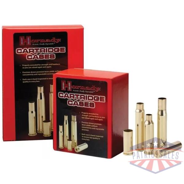 Hornady Unprimed Brass Rifle Cartridge Cases .243 Win 2000/ct Box