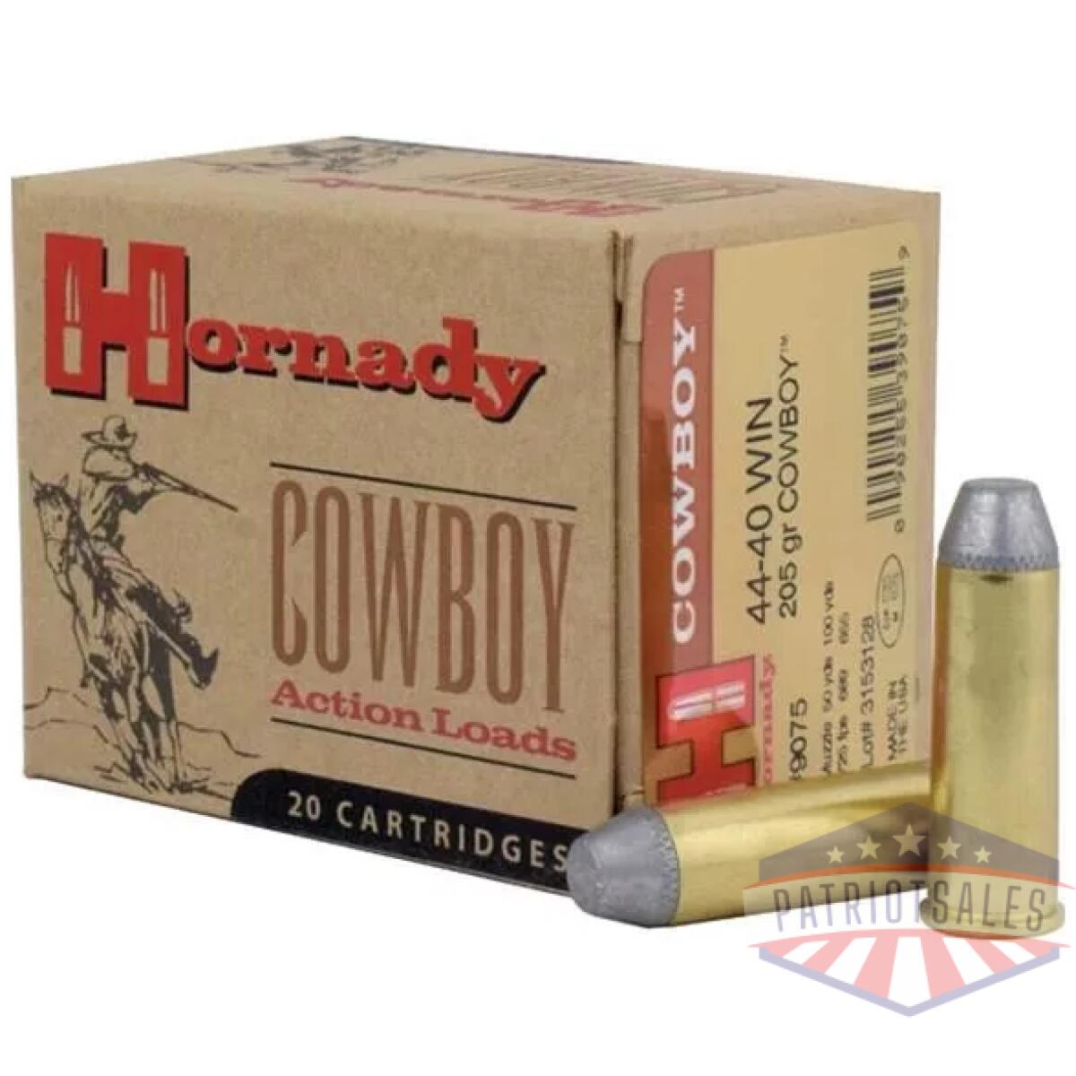 Https3a2f2fmedia. Chattanoogashooting. Com2fimages2fproduct2fho90752fho9075-1-1 - hornady cowboy ammo. 44-40 win 205 gr rnfp - 20/box - https3a2f2fmedia. Chattanoogashooting. Com2fimages2fproduct2fho90752fho9075 1 1