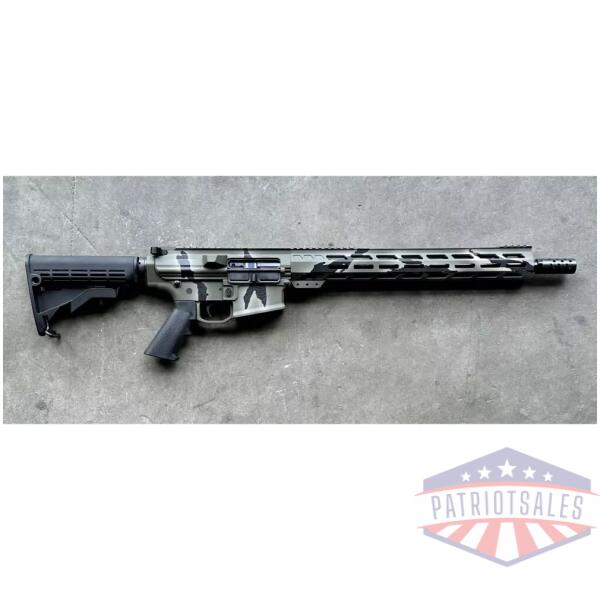 GLFA Tactical Pursuit Rifle .308 Win 10rd Magazine 16" Barrel Green Camo