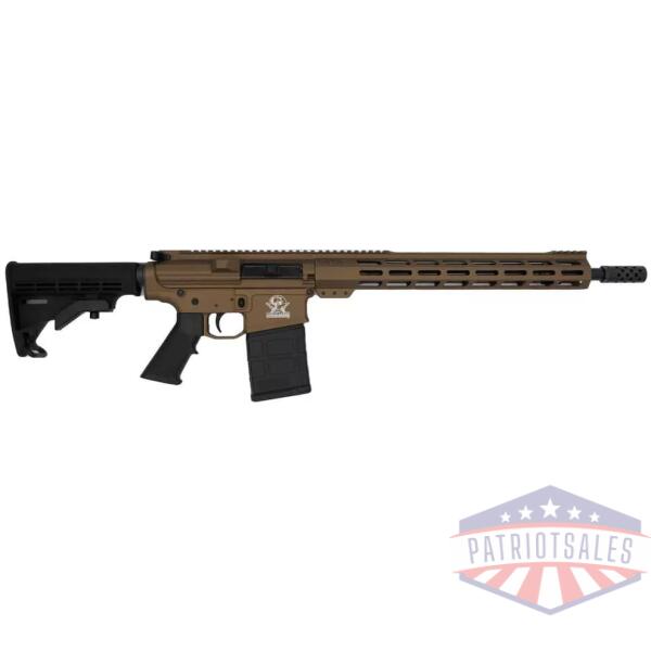 Great Lakes Firearms AR-10 Rifle .308 Win 10rd Magazine 16" Stainless Barrel 15" MLOK Rail Bronze Finish