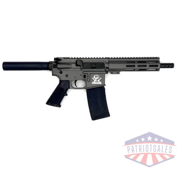 Great Lakes AR-15 Pistol .223 Wylde 30rd Magazine 7.5" Nitride Barrel Tungsten Finish