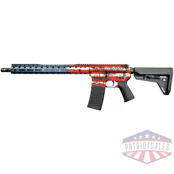 Black Rain Ordnance Spec+ Patriot Rifle 5.56mm 30rd Magazine 16" Barrel Old Glory "We the People" Finish