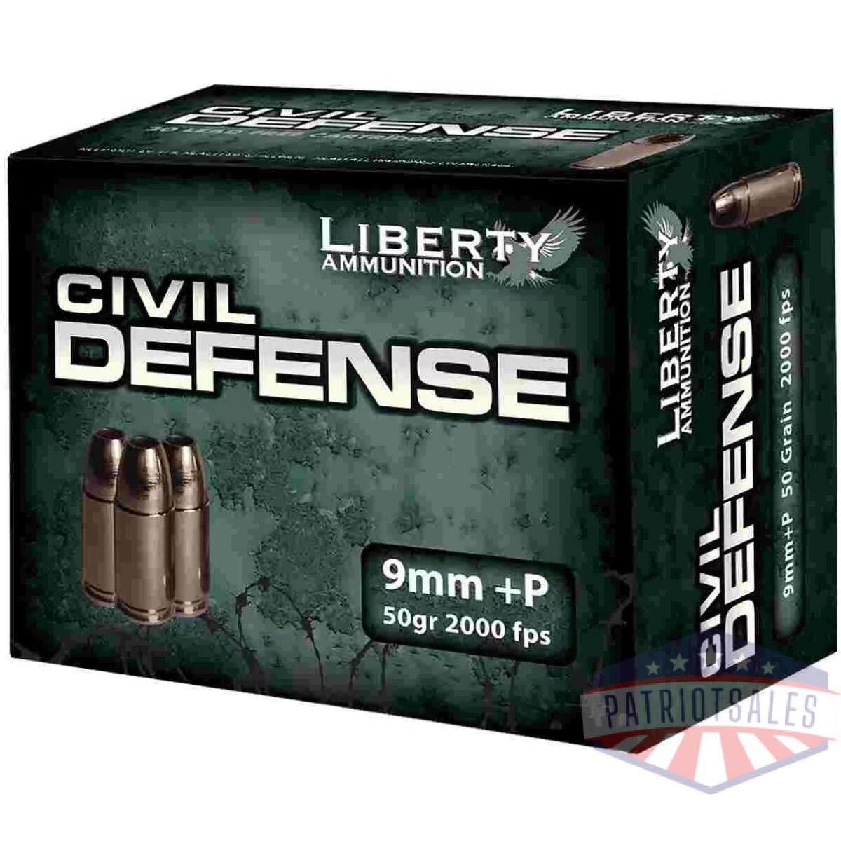 Https3a2f2fmedia. Chattanoogashooting. Com2fimages2fproduct2fivlacd90142fivlacd9014. Webp - liberty civil defense handgun ammunition 9mm (+p) 50gr schp 2000 fps 20/ct - https3a2f2fmedia. Chattanoogashooting. Com2fimages2fproduct2fivlacd90142fivlacd9014